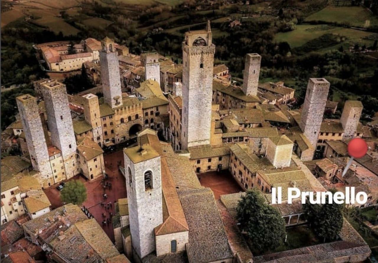 Il Prunello - Una Casa Tra Le Torri San Gimignano Luaran gambar